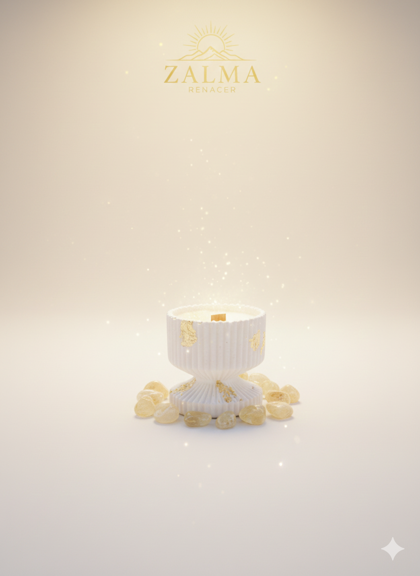 Copa Vela de Luz Divina aroma a Nardo