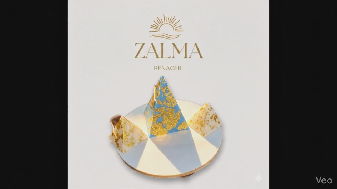 Triada de Velas Piramidales con Sello espiritual para Proteccion- 3pz