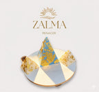 Triada de Velas Piramidales con Sello espiritual para Proteccion- 3pz